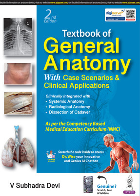 Textbook Of General Anatomy(Paperback, V SUBHADRA DEVI)