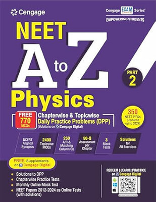 NEET A To Z Physics: Part 2(Paperback, Cengage Learning India)