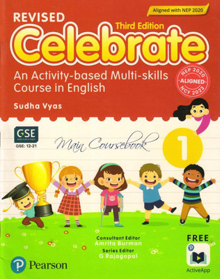 Pearson Revised Celebrate Coursebook Class 1 (Third Edition 2023)(Paperback, Sudha Vyas)