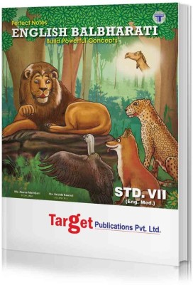 Std 7 Perfect Notes English Balbharati Book | English Medium | Maharashtra State Board | Includes Glossary, Summary, Paraphrases, Grammar, Writing Skills And Activity Based Questions | Based On Std 7th New Syllabus(Paperback, Content Team at Target Publications)