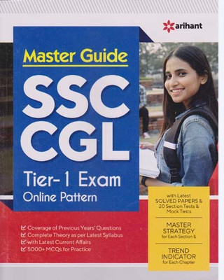 Arihant Mastefr Guide Ssc Cgl Tier - 1, Exam Online Pattern(Paperback, ARIHANT EXPERT TEAM)