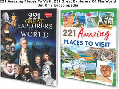 221 Amazing Places To Visit, 221 Great Explorers Of The World | Set Of 2 Encyclopedia(Paperback, Manoj Publications Editorial Board)