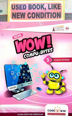 ICSE WOW COMPU-BYTES Class-5 (Old Book)(Paperback, Editorial)
