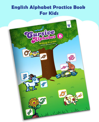 Nurture English Alphabet Book For Kids | Part B | English Cursive Alphabet Practice Book | 5 To 8 Year Old | Practice Writing Capital And Small Letters For Children(Paperback, Target Publications)