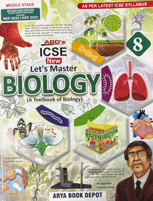 Icse New Let's Master Biology Class-8(Paperback, SUJIT KUMAR JANA)