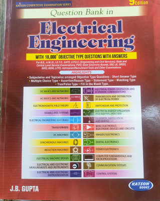 Question Bank In Electrical Engineering(Paperback, J.B. Gupta)