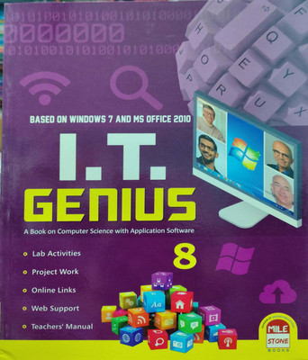 I.t Genius A Book On Computer Science With Application Software Class 8(Pepper back, Amit Gupta)
