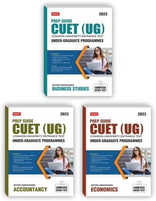 MTG Prep Guide CUET (UG) Common University Entrance Test Chapterwise Question Bank Business Studies, Economics & Accountancy With Practice Papers | Section-II Domain Entrance Exam Preparation Book 2023 (Set Of 3 Books)(Paperback, MTG Editorial Board)
