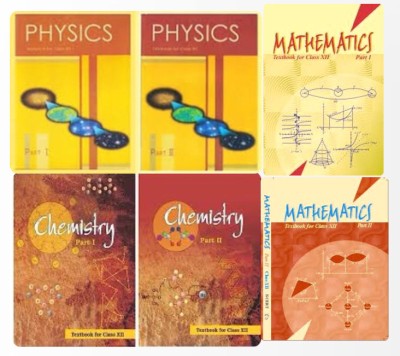 NCERT Textboks For Class 12th [PCM] Physics Part 1&2, Chemistry Part 1&2 And Mathematics Part 1&2 [Set Of 6 Books] - 2023 Edition(Hardcover, NCERT)