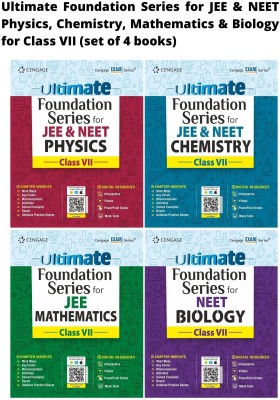 Ultimate Foundation Series For JEE & NEET Physics, Chemistry, Mathematics & Biology For Class VII (Set Of 4 Books)(Paperback, CENGAGE LEARNING EXPEART TEAM)