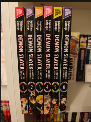 Demon Slayer Vol 1–6 Combo Pack | Kimetsu No Yaiba Manga Set (English, Paperback)(Paperback, Koyoharu Gotouge)