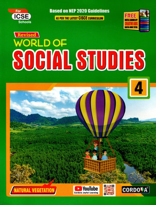 Revised World Of Social Studies, Cordova For ICSE Class-4(Paperback, Vinita Kumar)