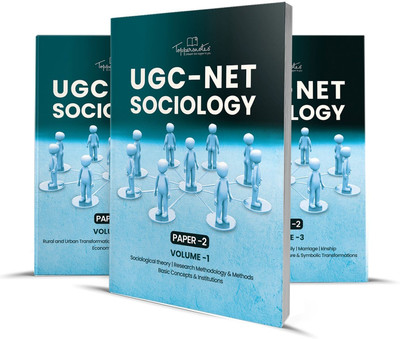 UGC-NET Paper 2 Sociology Study Material For National Eligibility Test Examination Set Of 3 Books In English Latest Edition(Paperback, TOPPERSNOTES)