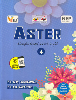 OPEN BOOKS, ASTER (A Complete Graded Course In English) Class - 4(Paperback, Dr. N.P. Aggrawal, Dr. A.K. Awasthi)