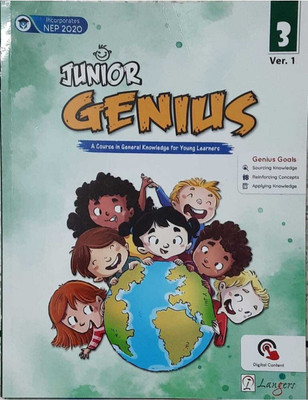 Junior Genius For Class - 3 Ver.1 (A Course In General Knowledge For Young Learners)(Paperback, Ajay Poonia)