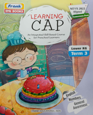Frank Emu Books Learning Cap Class Lower Kg Term 3(Paperback, Ritika Grover)