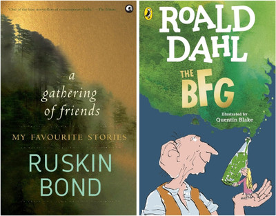 Combo Of 2 Books : A Gathering Of Friends + The BFG - Combo Of 2 Books Set(Combo Set, Ruskin Bond and Roald Dahl)