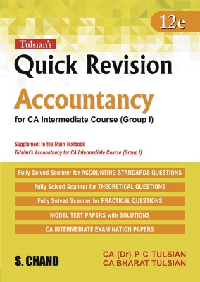 Tulsians: Quick Revision For Accountancy For CA Intermediate Course (Group I)(Paperback, Tulsian P.C. & Tulsian Bharat)