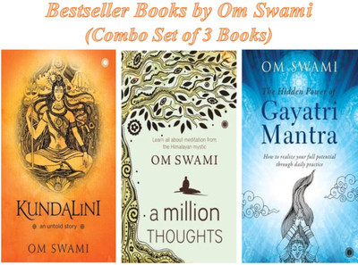 Kundalini: An Untold Story, A Million Thoughts & The Hidden Power Of Gayatri Mantra (Combo Set Of 3 Bestseller Books)(Paperback, Om Swami)