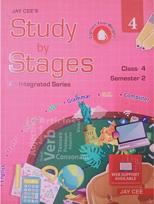 JAY CEE'S Study By Stages Class 4 Semester 2(Paperback, Jay Cee Publishers P.Ltd)