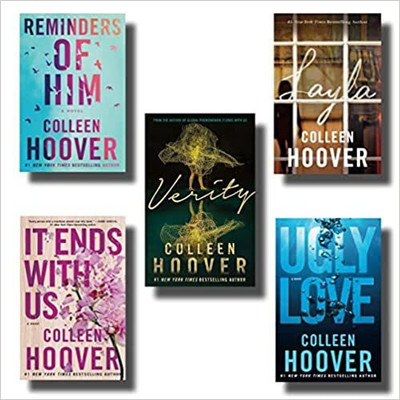 Ugly Love + It Ends With Us + Verity + Layla + Reminder Of Him(Paperback, Colleen Hoover (Author))