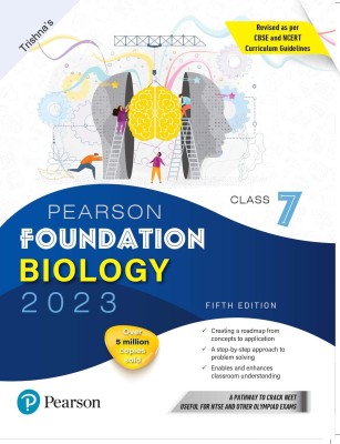 Pearson Foundation Biology Class 7, Revised As Per CBSE And NCERT Curriculum Guidelines With Includes Active App -To Gauge Self Preparation - 5th Edition 2023(Paperback, Trishna)