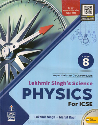 Lakhmir Singh's Science Physics For ICSE Class - 8(Paperback, Lakhmir singh, Manjit Kaur)