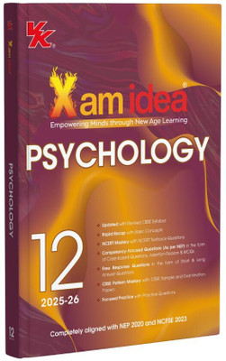 Xam Idea Class 12 Psychology | CBSE 2025–26 | NEP & NCFSE Aligned | NCERT-Based | Practice Questions & Sample Papers(Paperback, vK Global)