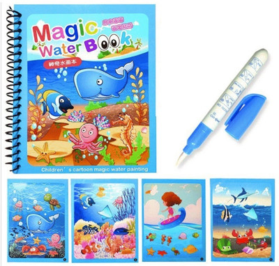 (Water) 4 Best Board Water Books For Kids Age 0-3 Years(Board book, sawan)