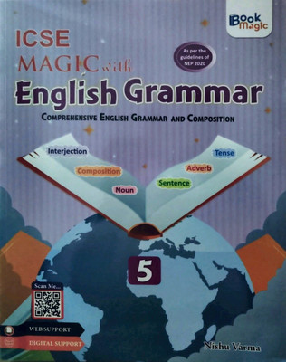 Bookmagic Icse Magic With English Grammar Class- 5(Paperback, T)
