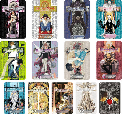 Death Note, Vol. 1 & Vol. 2 & Vol. 3 & Vol. 4 & Vol. 5 & Vol. 6 & Vol. 7 & Vol. 8 & Vol. 9 & Vol. 10 & Vol. 11 & Vol. 12 & Vol. 13 (English, Paperback, Ohba Tsugumi) (Manga) (13 Books Set)(Paperback, Ohba Tsugumi)