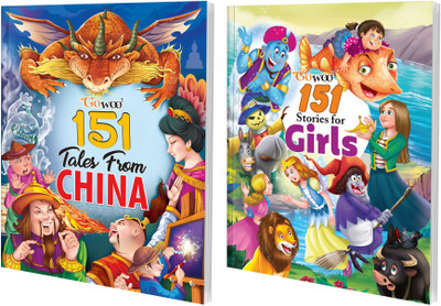 151 Tales From China And 151 Stories For Girls I Combo Of 2 Books I Stories In English For Kids By Gowoo(Paperback, Manoj Publication editorial board)