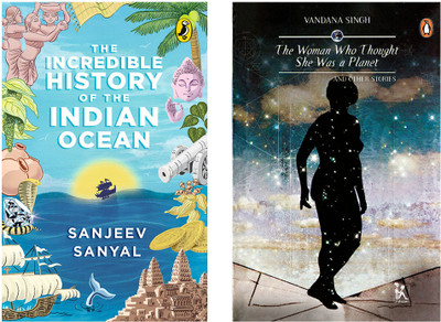 Woman Who Thought She Was A Planet By Singh, Vandana & THE INCREDIBLE HISTORY OF THE INDIAN OCEAN (Set Of 2 Books)(Paperback, SINGH, VANDANA)