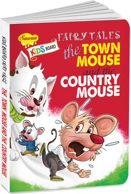 The Town Mouse And The Country Mouse | Fairy Tales Story Board Books For Kids(Hardcover, Manoj)