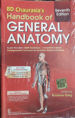 Handbook Of General Anatomy(Paperback, Bd chaurasiya)