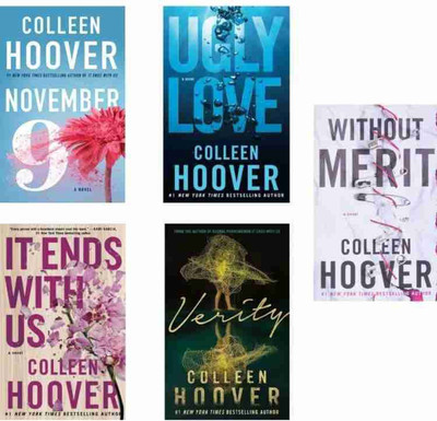 Ugly Love, It Ends With Us, Verity, November 9, Without Merit(Paperback, Collen Hoover)