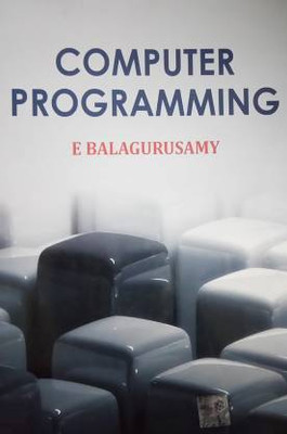 Computer Programming 2014(Paperback, E.BALAGURUSAMY)