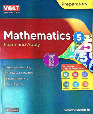 VOLT, Mathematics Learn And Apply Class 5(Paperback, S.S Negi)
