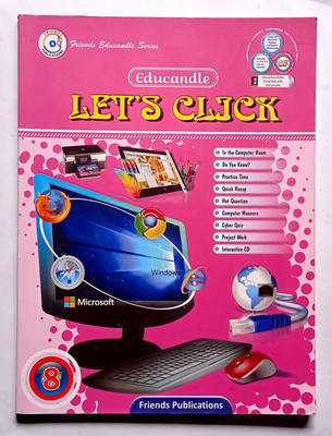 Educandle Lets Click Class- 8 (Old Book)(Paperback, Editorial)