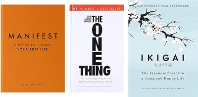 Manifest
the One Thing
ikigai(Hardcover, mix author)