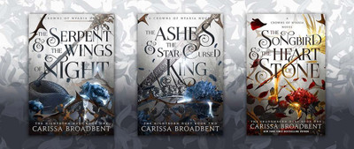Seriesh Of Carissa Broadbent (The Songbird & The Heart Of Stone + The Ashes & The Wings Night + The Ashes & The Star Cursed King) (Paperback, Carissa Broadbent)(Paperback, Carissa Broadbent)