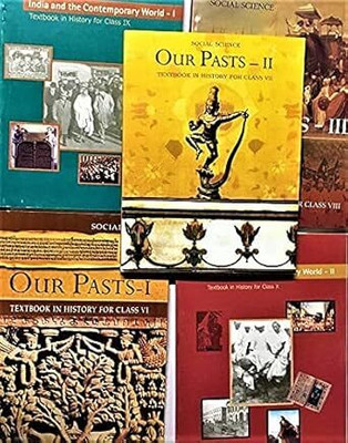 AMAXING NCERT BOOK STORE History Book Set Class-6 To Class-10 (Set Of 5 Book) For Upsc/IAS Civil Service Exam 2025-26 Edition(Paperback, NCERT)