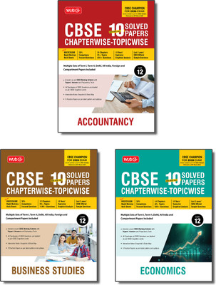 MTG CBSE 10 Years (2025-2016) Chapterwise Topicwise Solved Papers Class ...