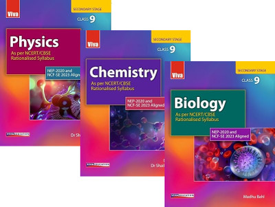 Viva Education Physics, Chemistry, Biology For Class -9 [ Pack Of 3 ](Paperback, Dr. S.K. Jain, Dr. Shailesh K. Jain)