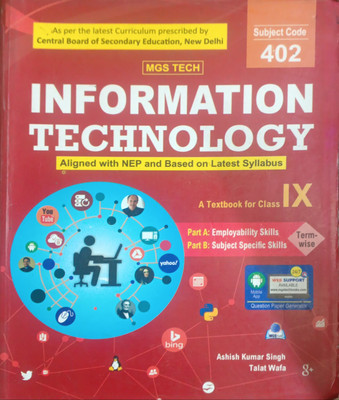 Information Technology Class 9(Pepper back, Ashish Kumar Singh)