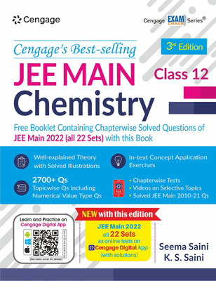 JEE Main Chemistry: Class 12(Paperback, Seema Saini, K.S. Saini)