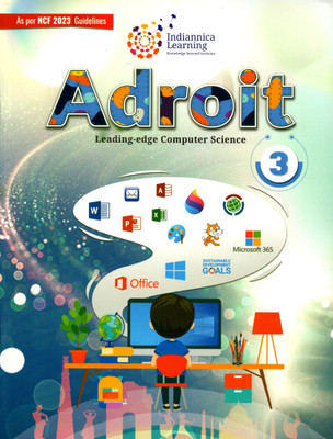 Adroit Leading-Edge Computer Science, Class-3, Indiannica Learning(PAPEBACK, ARPITA SINGH)