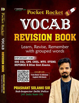 Pocket Rocket Vocab Revision | Learn | Revise | Book By Prashant Solanki Sir(Paperback, Hindi, Prashant Solanki)