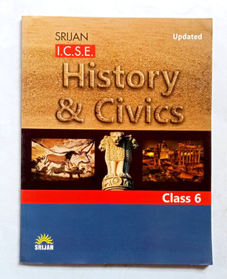 Srijan I.c.s.e History & Civics Class-6(Old Like New Book)(Paperback, Chandana Sarkar)