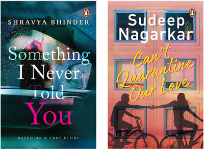 Can't Quarantine Our Love & Something I Never Told You By Bhinder, Shravya (SET OF 2 BOOKS)(Paperback, NAGARKAR, SUDEEP)
